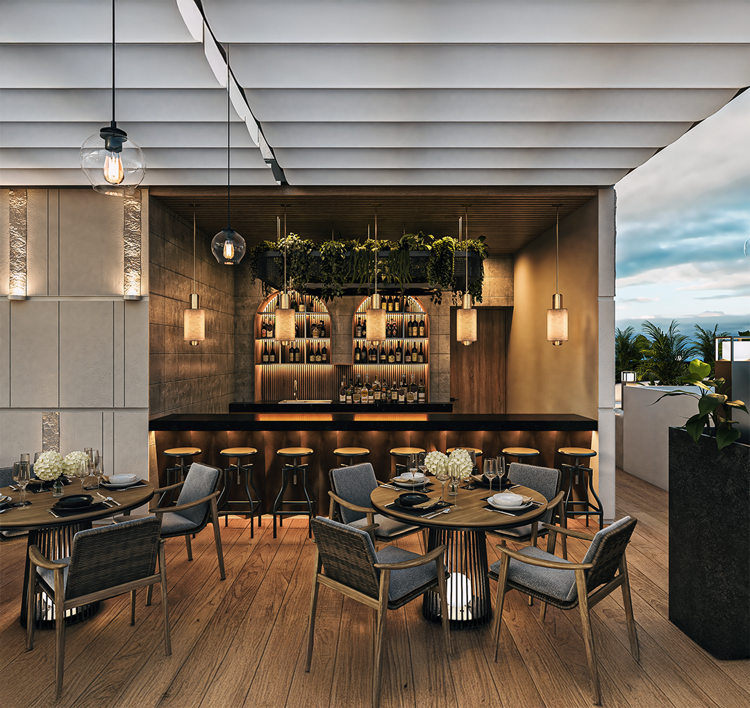 Vista del render de la constructora GDC Desarrollos